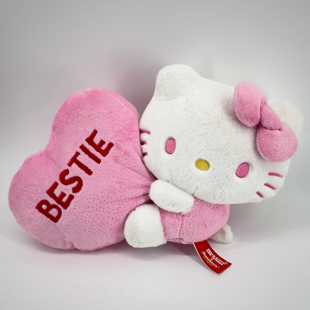 Hello Kitty and Friends Sweethearts Bestie Pink Heart Plush Sanrio 2026 15 Inch